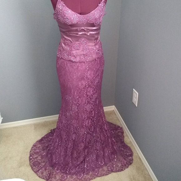 purple 2 piece outfit